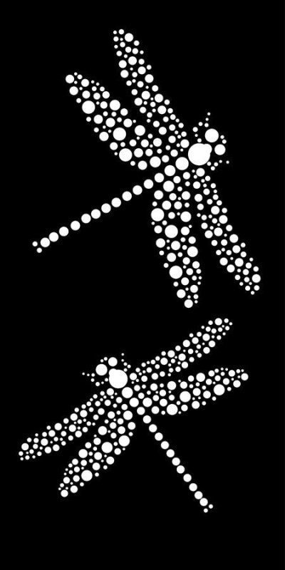 Орнамент из страз на одежде