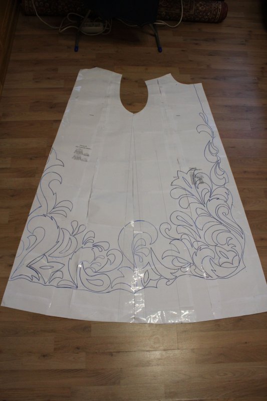 Узоры лекало