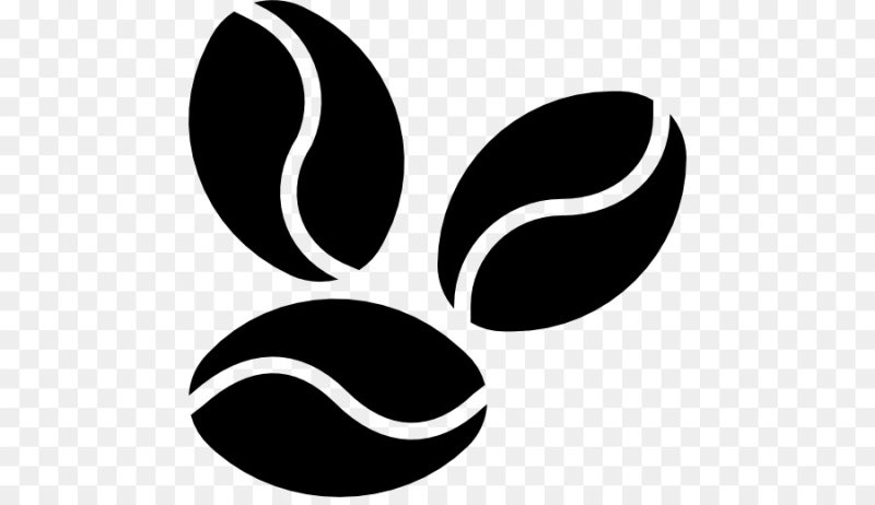 Трафарет зерна кофе