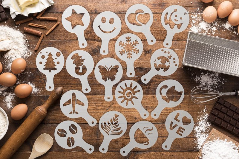 Трафарет кулинарный