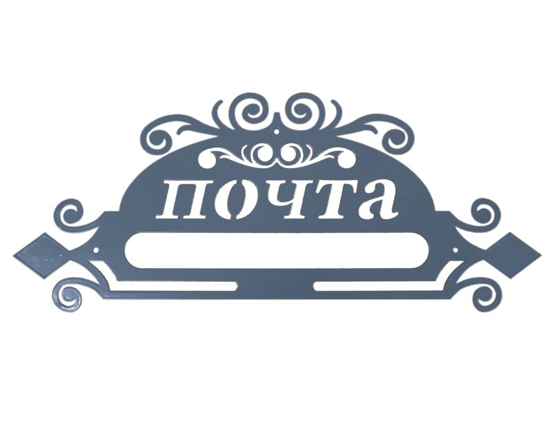 Надпись на почтовый ящик