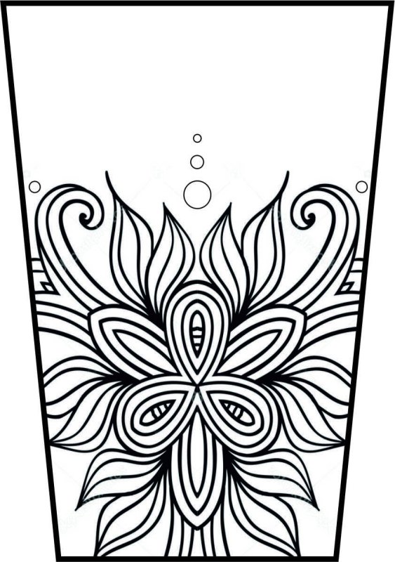 Узоры для росписи контурами