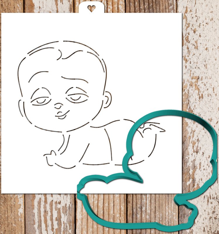 Трафарет для пряника Baby