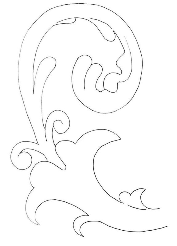 Узоры на окна шаблоны