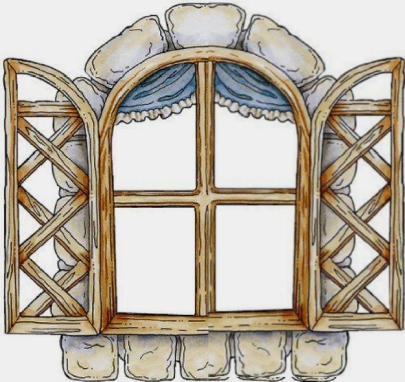 Сказочное окно