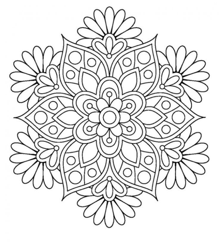 Орнаменты. Раскраска