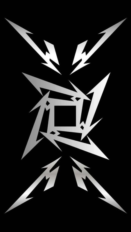 Логотип группы металика