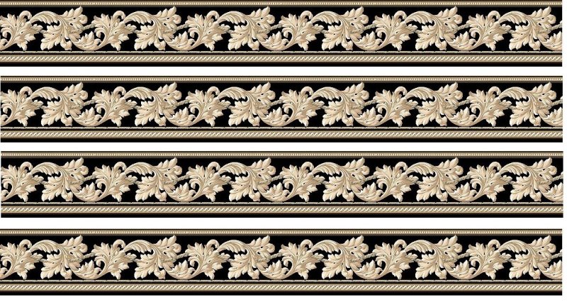 Винтажный бордюр