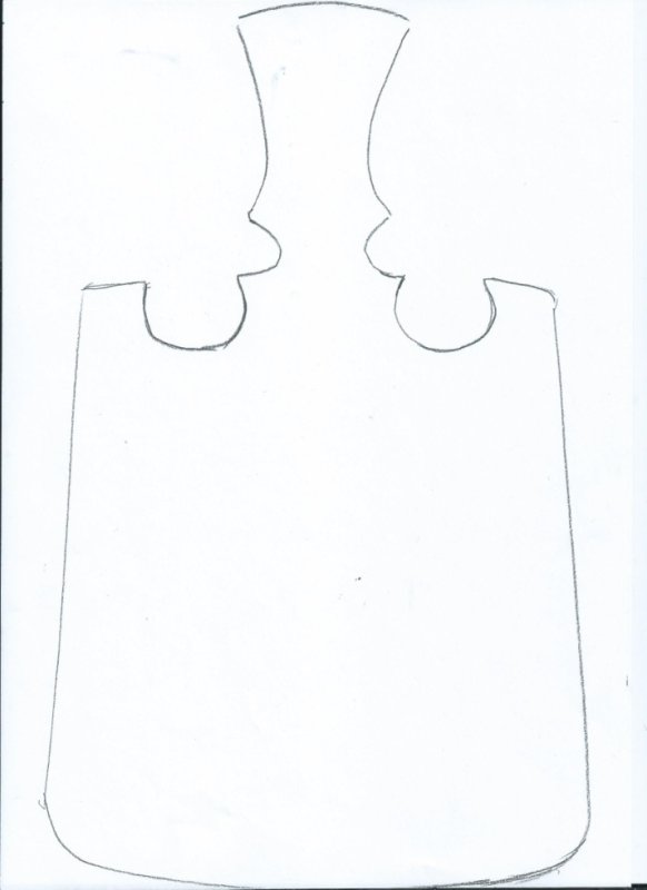 Трафарет кухонной доски