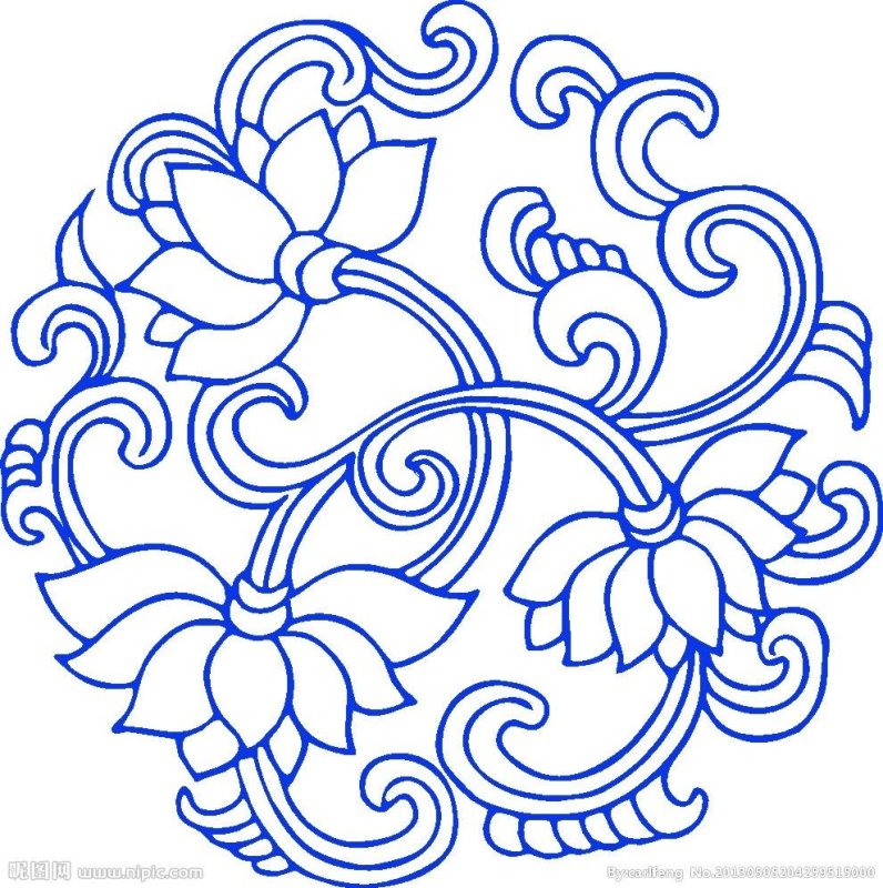 Трафарет узоры