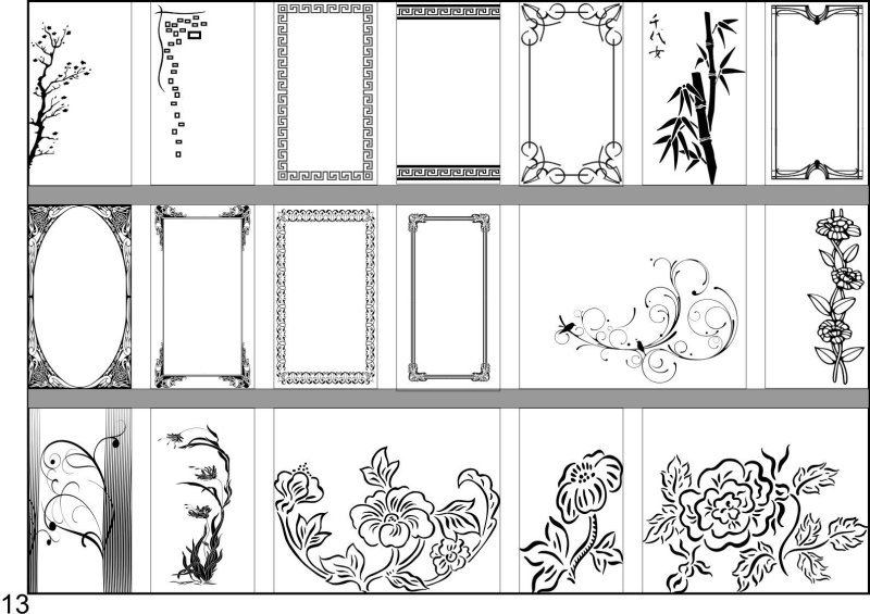 Эскизы пескоструйных рисунков