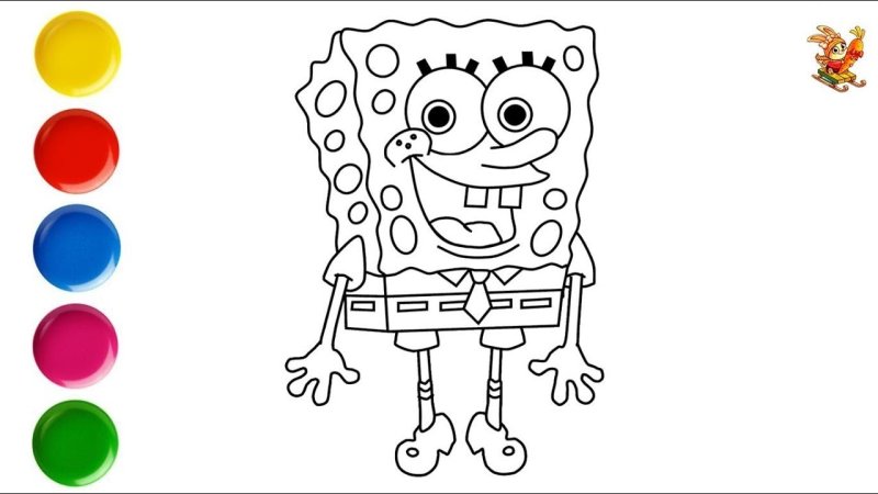 Губка Боб для 3д ручки