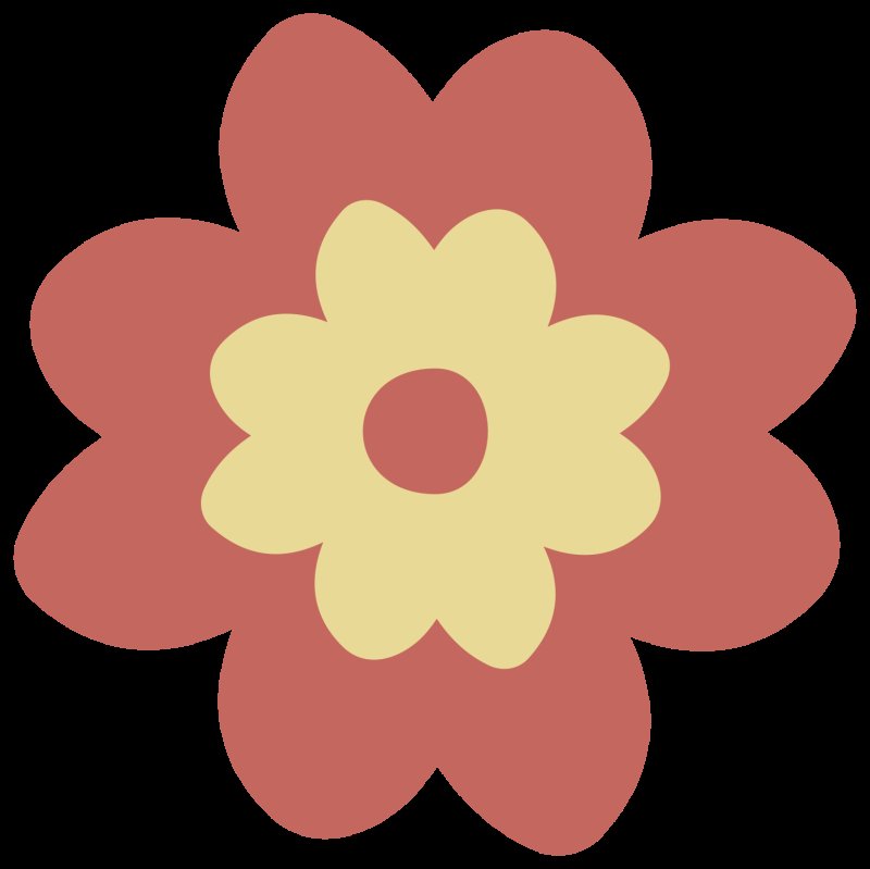 Трафарет для 3д ручки цветочек