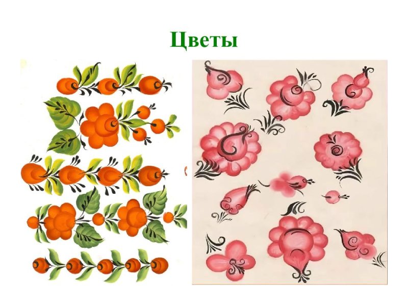 Урало Сибирская роспись ягодки