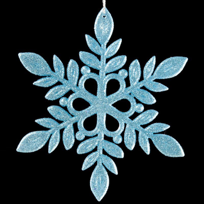 Снежинка цветок украшение