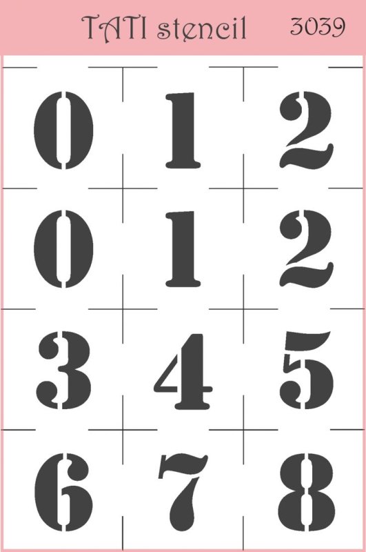 Цифры для вечного календаря