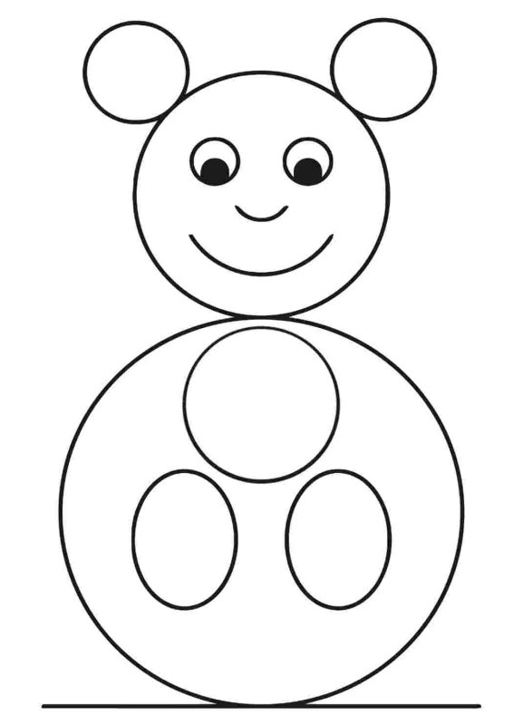 Раскраска. Игрушки