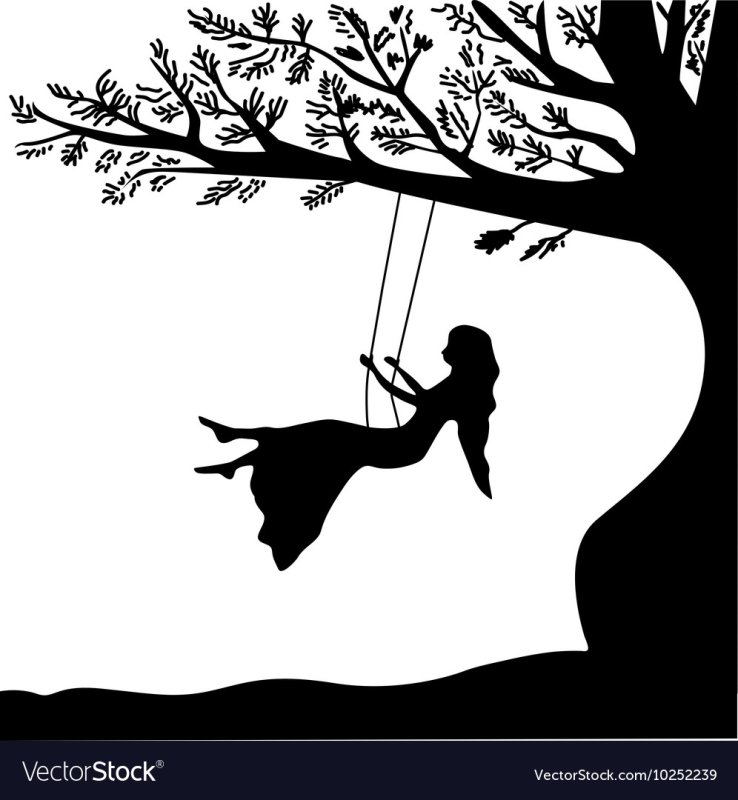 Красивые силуэты рисунки