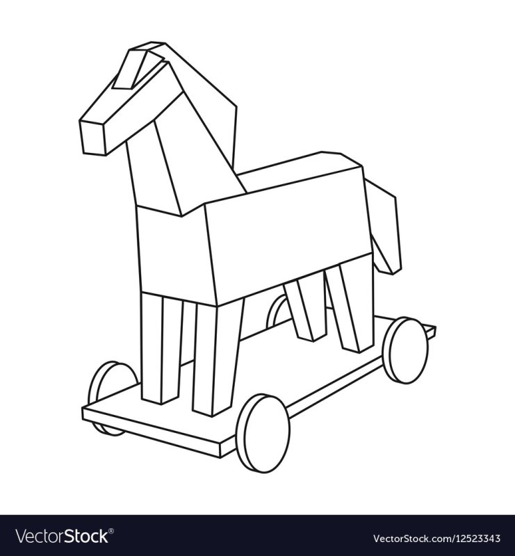 Изображение троянского коня