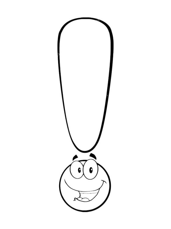 Трафареты знаков препинания