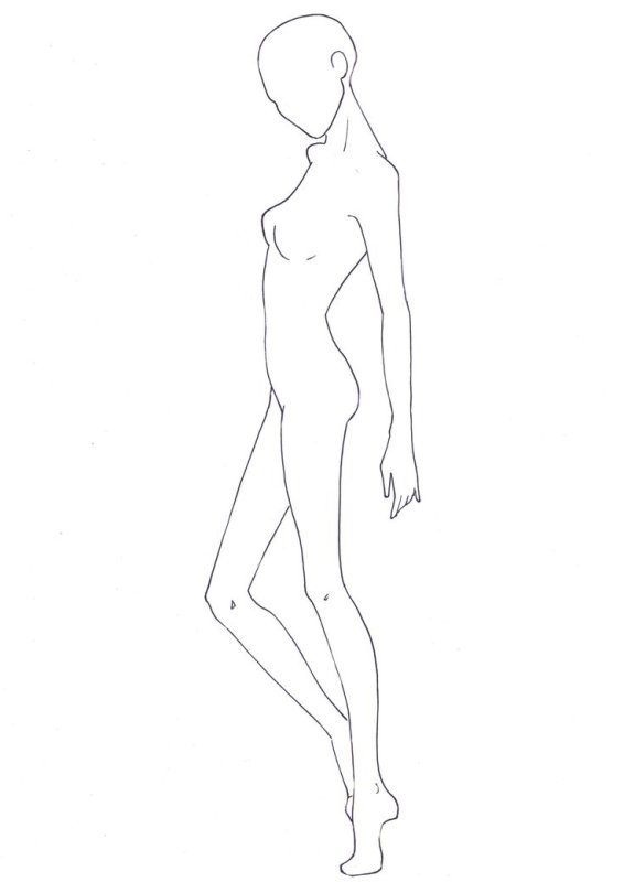 Позы моделей для рисования