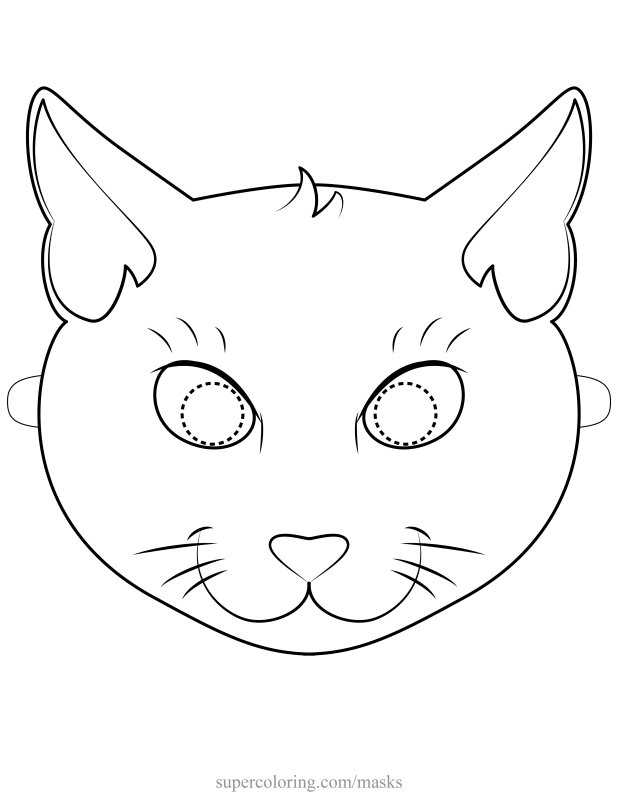 Маска кошки