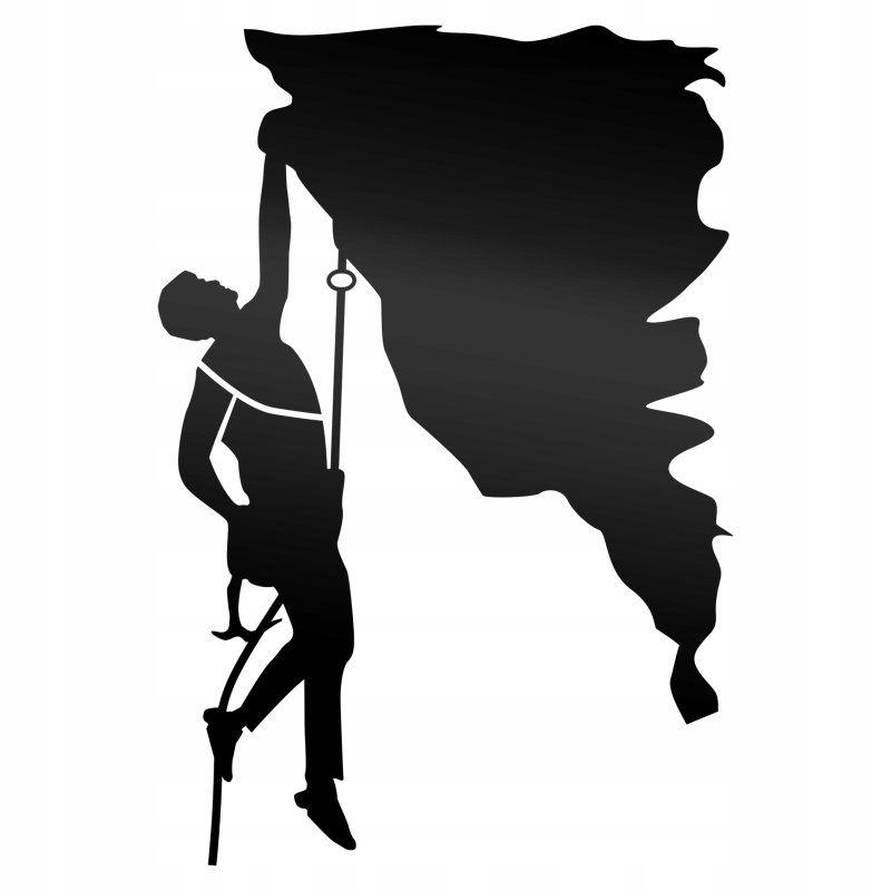 Скалолазание силуэт