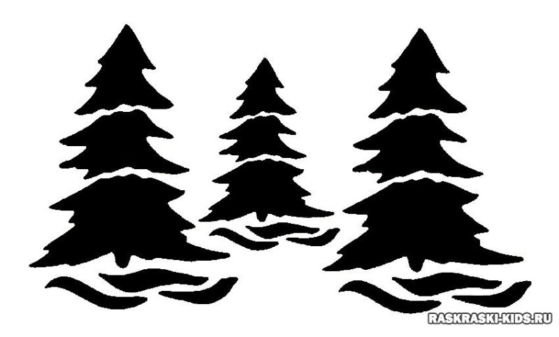 Трафарет "новогодний"