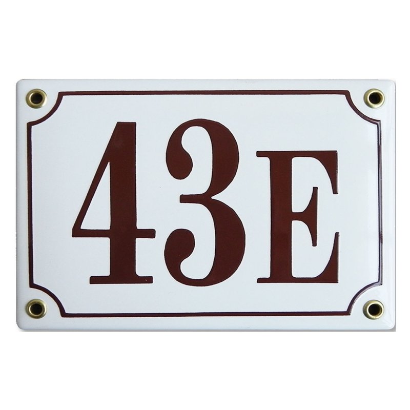 Номер дома табличка