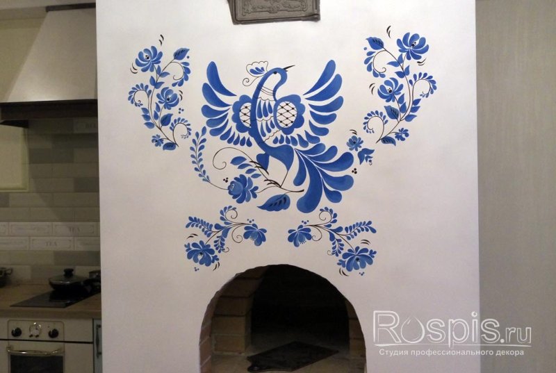 Роспись русской печи