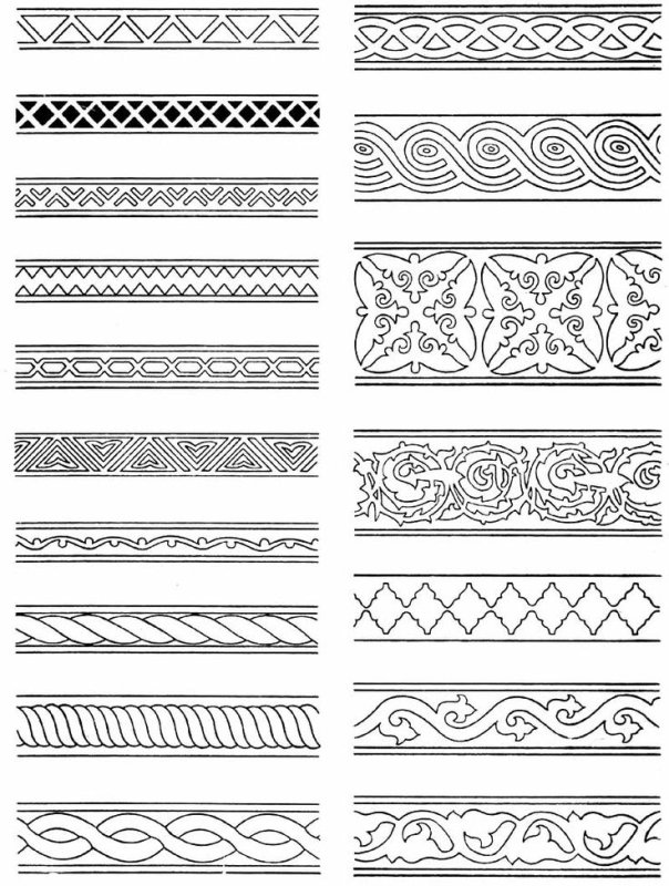 Линейный орнамент