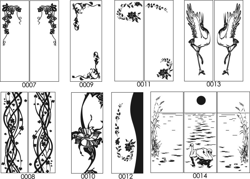 Трафареты для травления на металле