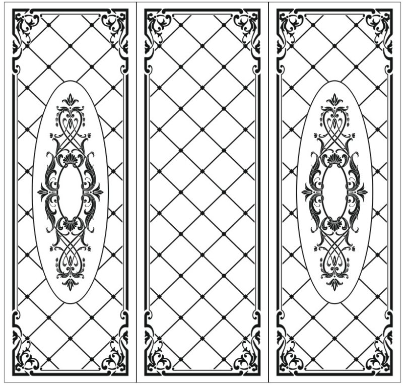 Пескоструйный орнамент