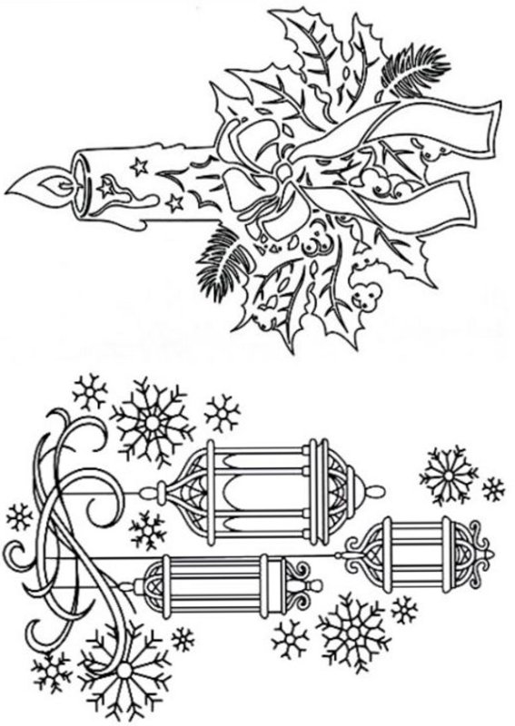 Новогодние эскизы