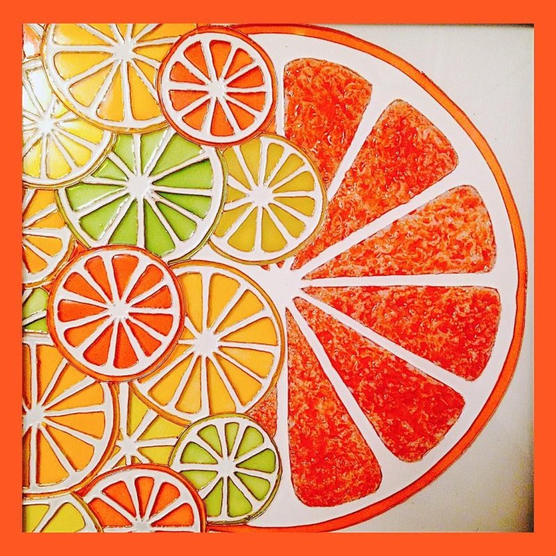 Квиллинг фрукты