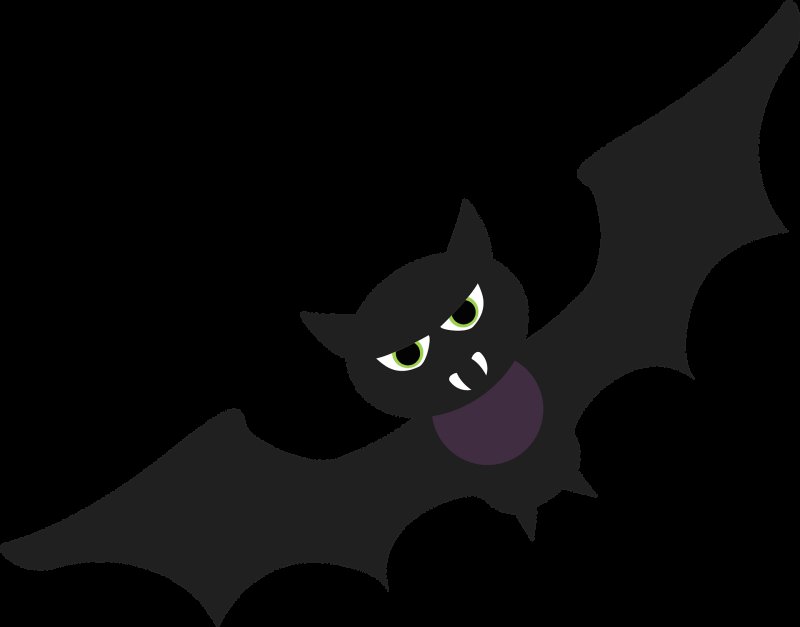 Летучие мыши на Хэллоуин