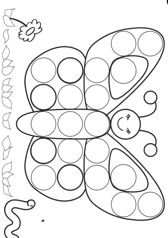 Раскраска пластилином