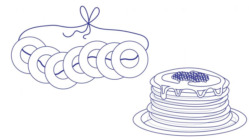 Баранки раскраска для детей