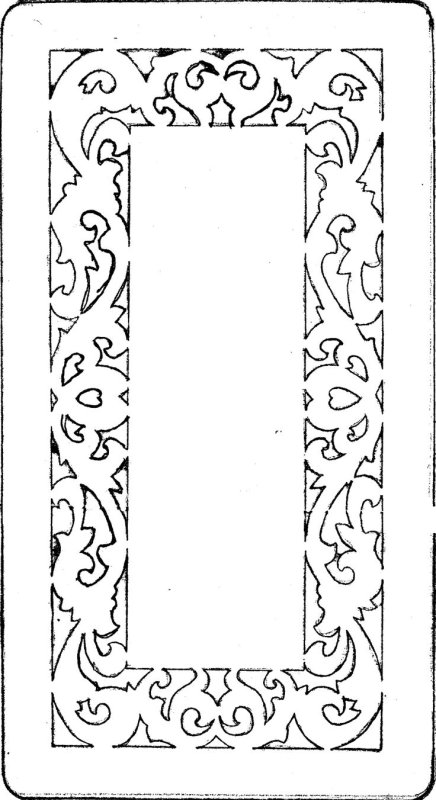 Резьба по дереву трафареты рамки