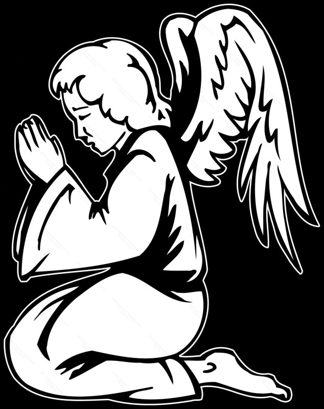Ангел молится