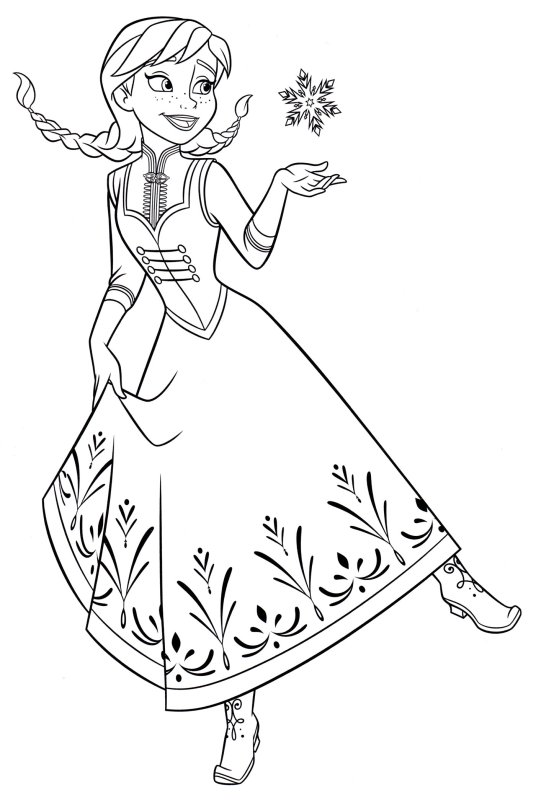 Расскраскахолодное сердце