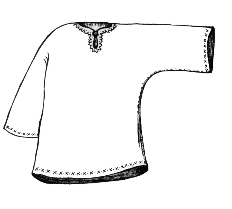 Рубашка раскраска