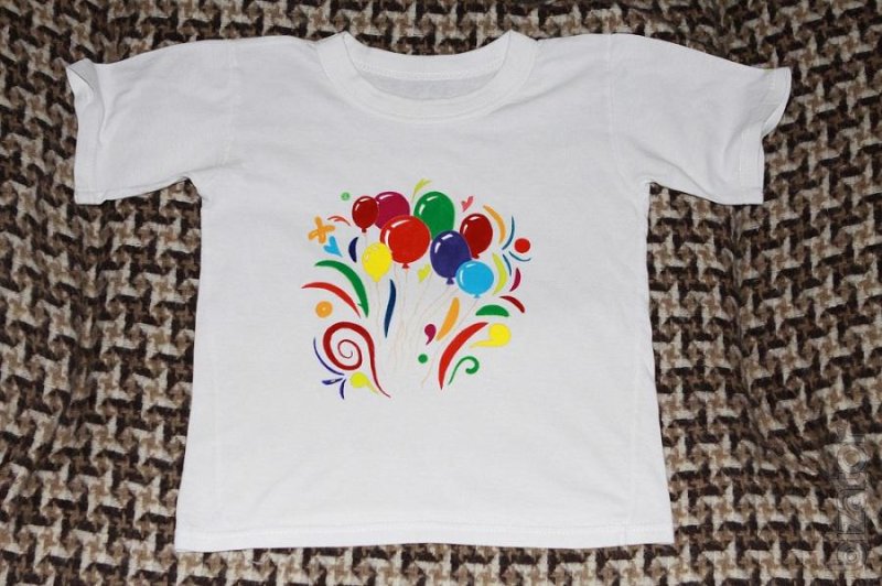 Роспись футболок для детей