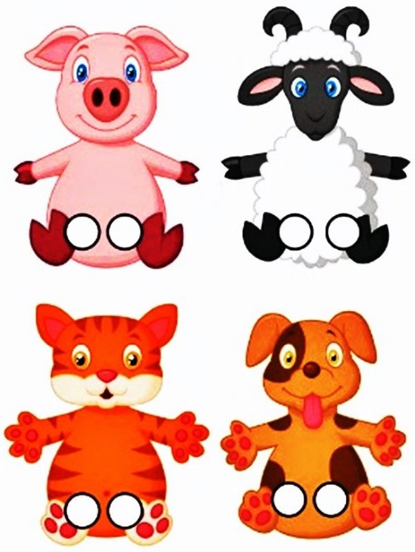 Игрушки для пальчикового театра