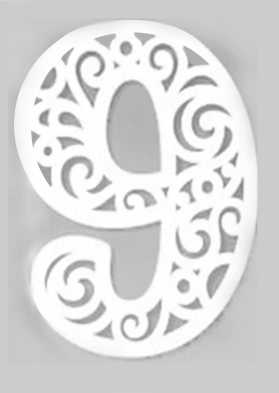 Вытынанки буквы