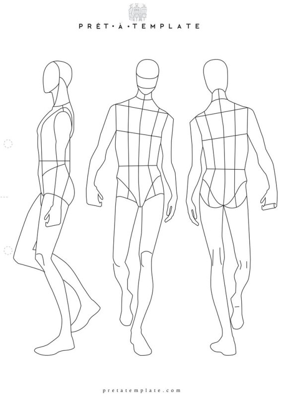 Эскизы для моделирования одежды