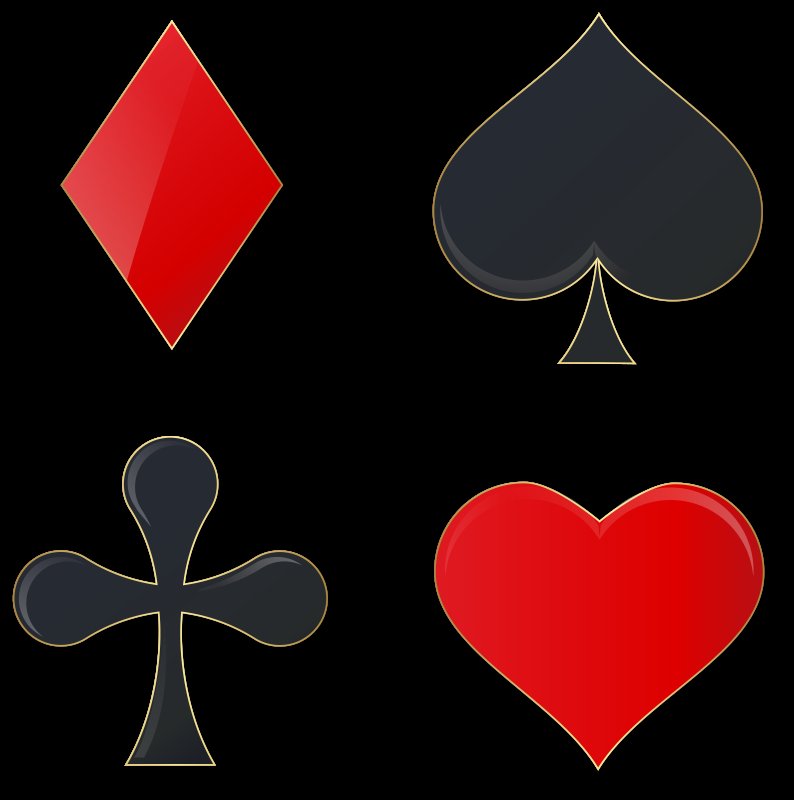 Трефы бубны черви крести