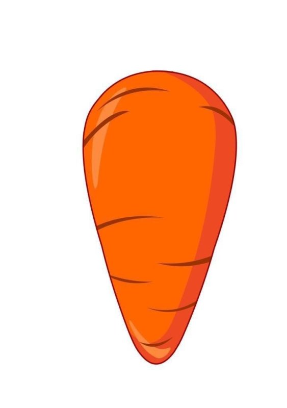 Морковка без хвостика