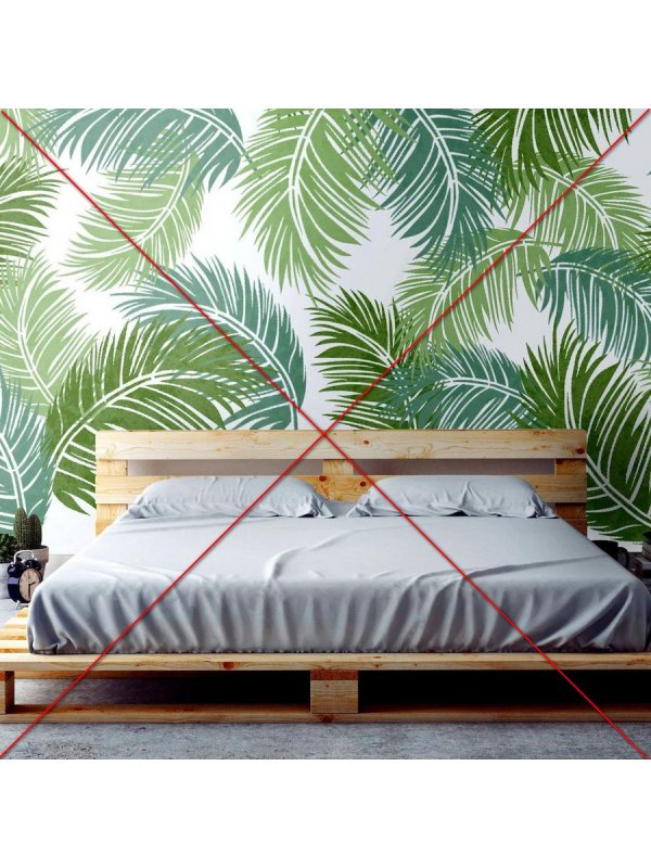 Пальмовые листья в интерьере