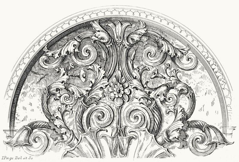 Акант орнамент Барокко